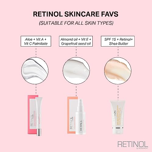 Retinol Anti-Aging Hand Treatment │ Broad Spectrum SPF 15 + Retinol Cream to Repair Dry Skin