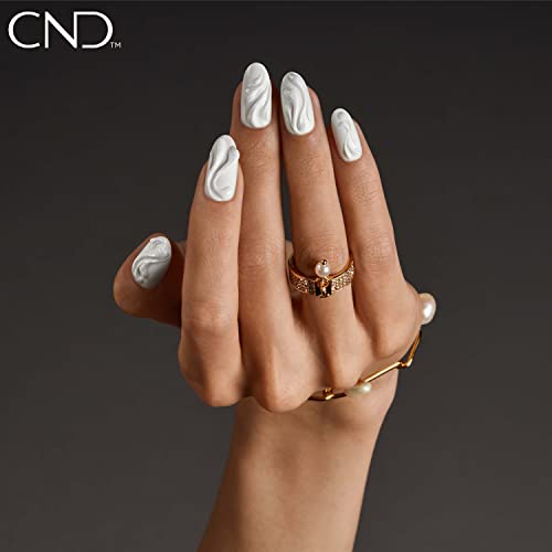 CND Vinylux Longwear White Nail Polish, Gel-like Shine & Chip Resistant Color, 0.5 Fl Oz
