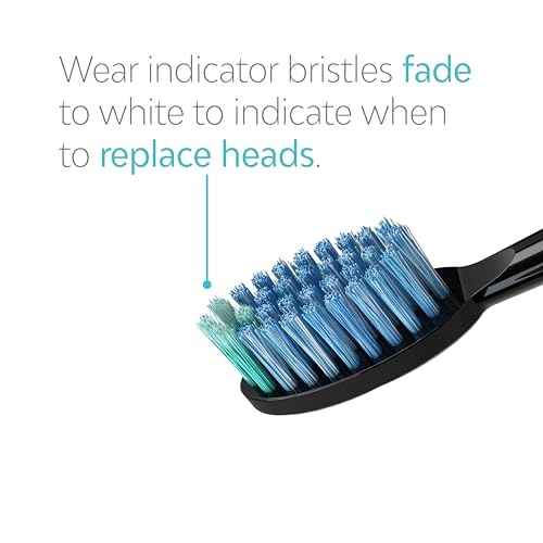 TAO Clean Daily Care Whitening Replacements Heads - Black - 2 Pack