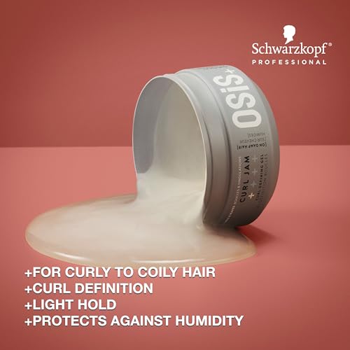 OSiS+ Curl Jam - Moisturizing Defining Curl Gel for All Curly Hair Types