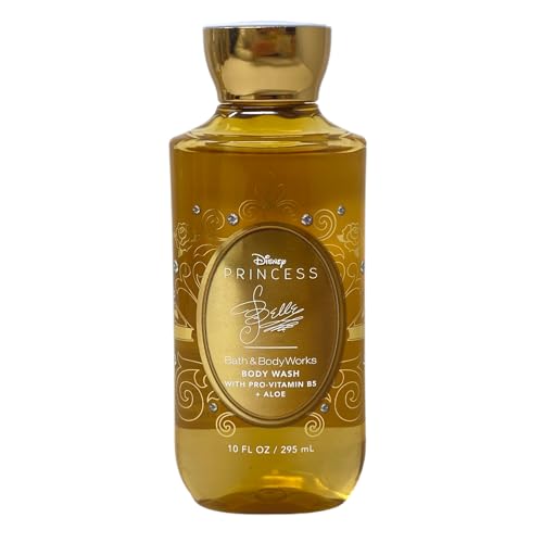 Bath & Body Works Limited Edition Princess Collection Belle Trio Gift Set - Body Cream, Fragrance Mist and Body Wash - with a Wild Jasmine Bar Soap - full Size