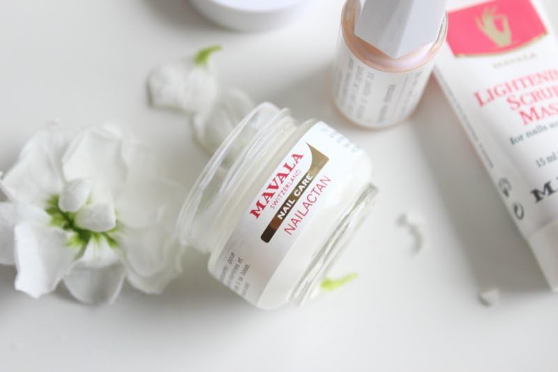 Mavala Nail Care Nailactan Nutritive, Nail Cream In Jar, Supports Damaged Nails, Nourishing, Moisturizing Nail Care Cuticle Cream, Promotes Nail Growth, 0.5 Ounce Jar