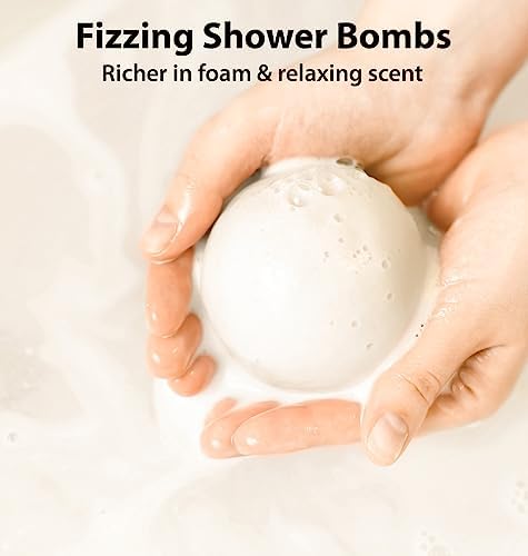Creamy Collagen Bubble Bath Bombs with Oatmeal Milk Honey Essential Oils Luxurious Bath Gift Dry Skin Nourishment Indulge in A Blissful Bathing Spa