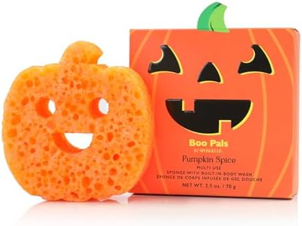 Spongelle Pumpkin Spice Pumpkin | Boo Pals Body Buffer
