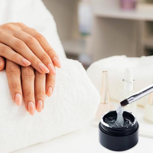 Nail Repair Protection Gel, Nail Repair Kit for Split Natural Nails, Instant Cracked Nail Repair Gel, Broken Nails Repair Kit for Natural Nails, Easy Quick Fix for Home Use