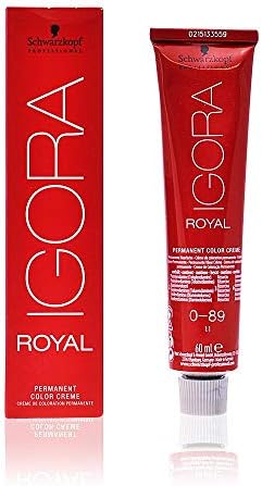 Schwarzkopf Igora Royal Permanent Hair Color - 0-89 Red Violet Concentrate