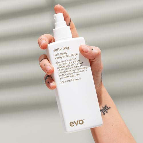 EVO Salty Dog Salt Spray - Hair Texture & Volume Spray - Beach Textured Hair, Natural Matte Finish