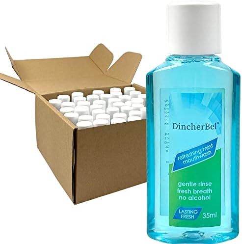 Mouthwash Travel Size, Portable Original Mint, 35ml/1.2oz (48 Pack)