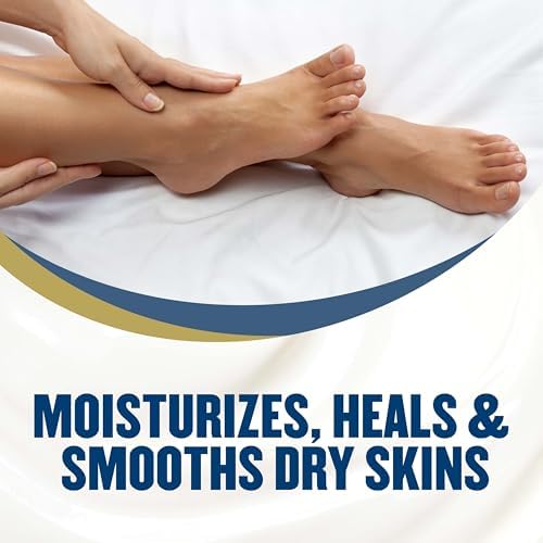 Gold Bond Healing Foot Cream, 4 oz. (Pack of 4), With Aloe, Nourishes & Softens For Healthier Looking Feet