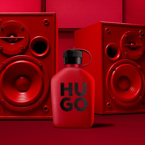 Hugo Boss Intense Eau de Parfum – Fougère Men's Cologne – With Notes of Red Apple, Thyme & Leather – Long Lasting Fragrance