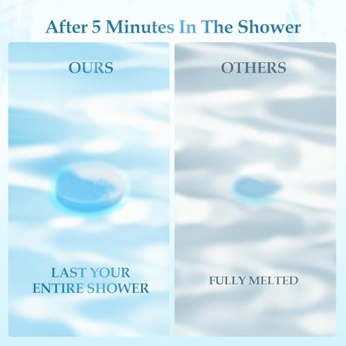 48pcs Aromatherapy Shower Steamers - Relaxation Birthday Christmas Set for Women and Men, Shower Bombs Tablets for Stress Relief and Self Care, Luxury Home Spa