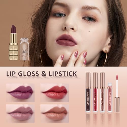 Makeup Kits for Teens Makeup Kit for Women Teenager Full Kit Makeup Set Gift for Teen Girls Eyeshadow Palette Foundation Concealer Makeup Set for Girls