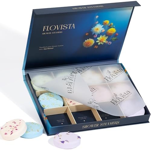 Gifts for Women, Aromatherapy Shower Steamers – 12-Pack Self Care & Spa Birthday Gifts for Women, Relaxation & Stress Relief, Bath Shower Bombs with Lavender & Eucalyptus Essential Oils