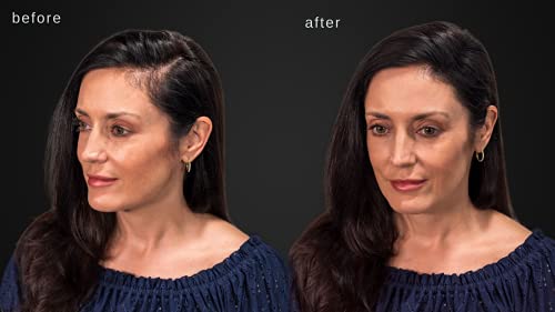 LUXE Hair Thickening Fibers for Unisex, CONFIDENCE IN A JAR, 2 Months+ Supply. Hypoallergenic, Dermatologist Tested, Multiple Colors Available (Black)