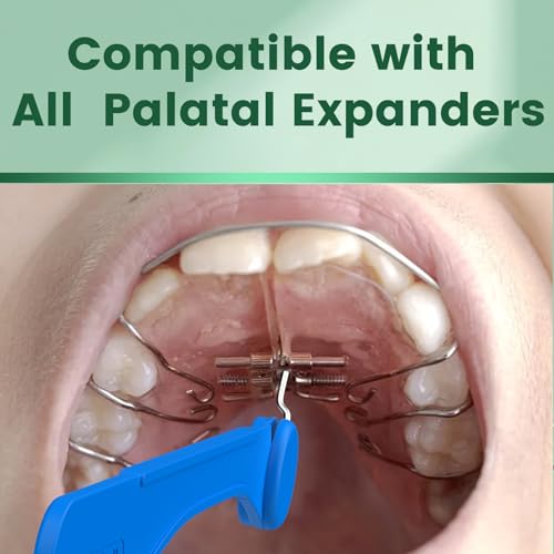 5 Count Universal Expander Keys, Dental Orthodontic Expansion Key Tool for Palatal Expanders