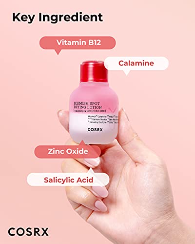 COSRX Acne Blemish Spot Drying Lotion 1.01 fl. oz / 30ml Dry and Reduce Blemish Spot, Pimple, Whitehead, Spot Treatment, Korean Skin Care