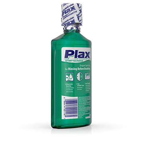 Plax Advanced Formula Plaque Lossening Rinse, Soft Mint, 16 Fl. Oz