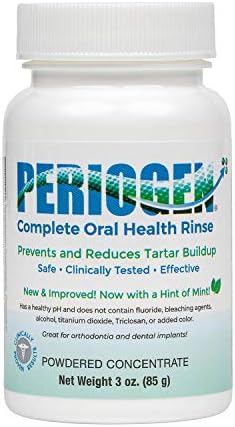 Periogen Complete Oral Health Rinse (Hint of Mint) - The Only Product in The World Clinically Proven to Reduce Dental Tartar Buidup