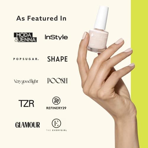 Dazzle Dry Nail Lacquer (Step 3) - Perfectly Plaid - A bright sangria red with cool undertones. Full coverage cream. (0.5 fl oz)