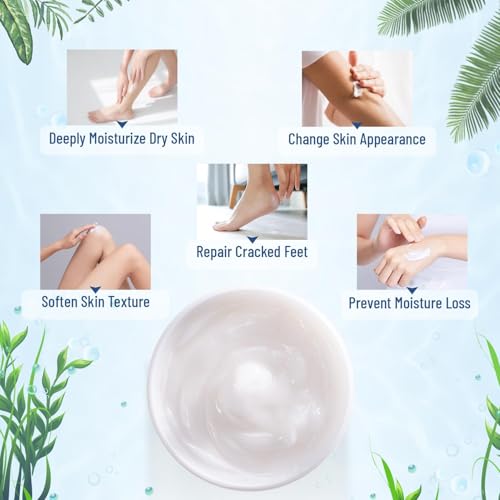 Urea Cream,40% Foot Care lotion for chapped heels, chapped heels, super, rough, dry, calloused feet, soften rough skin on feet 5.29 fl.oz for all skin