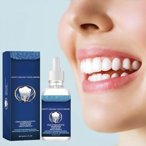 Dentite Cavity Healing Tooth Armor,Teeth Whitening, Cavity Repair & Gum Health Treatment, Enamel Strengthener, Fast-Acting Oral Care Solution (2pcs)