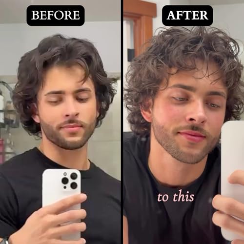 Sea Salt Spray for Men 250ml – Sea Salt Hair Spray for Volumizing, Thickening & Texturizing Hair of All Types – Strong Extra Hold, Natural, Non-Toxic & Alcohol Free Hairspray