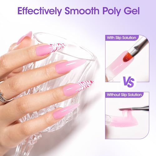 Gellen 16oz Multi-Purpose Nail Cleanser, Pump Bottle Design Nail Surface Cleaner for Prep Nails, Tacky Residue Remover for High-Shine Gel Top Coat, Polygel Slip Solution, Nail Cleaning for Manicure