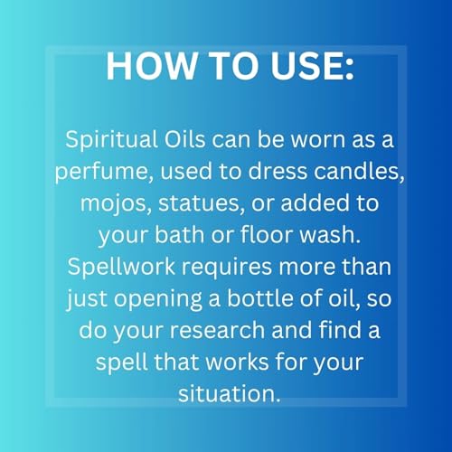 KALI Hindu Spiritual Oil (aceite) for Hoodoo, Voodoo, Santeria, Wicca, Rootwork, & Spells