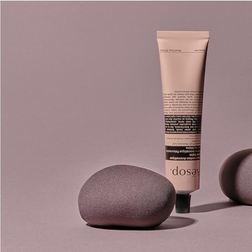 Aesop Resurrection Aromatique Travel Size Hand Balm | Lotion with Sweet Almond and Macadamia Nut to Nourish Dry Hands | 2.4 oz / 75mL