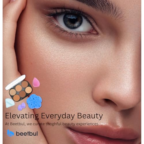 Makeup Kit Bissú Contour Palette + Velvet Puff + 2 Finger Puffs + Makeup Sponge + Exfoliating Sponge (3 Styles) (02 Medium to Bronzed)