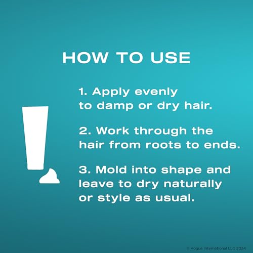 OGX Antioxidants + Touchable Hold Gel, Medium Hold Hair Styling Gel for 24 Hour Definition & Frizz Control, Anti-Humidity Hair Gel with a Soft, Non-Sticky Texture, Paraben-Free, 6 fl. oz