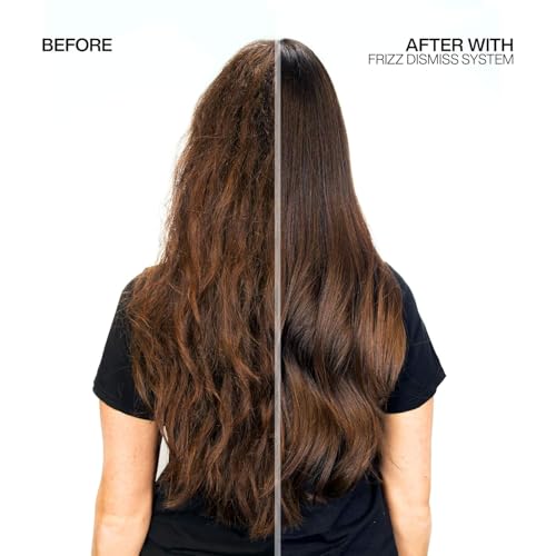 Redken Sulfate Free Frizz Dismiss Anti-Static Oil Mist For All Hair Types - Tames Flyaways & Unwanted Static With Babassu Oil