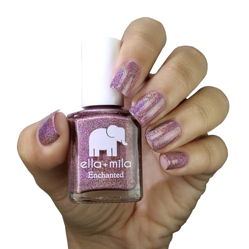 ella+mila Professional Nail Polish - Quick Dry Nail Polish - Long-Lasting & Chip Resistant Formula (Enchanted Collection - Dragonfly - 0.45 fl oz)