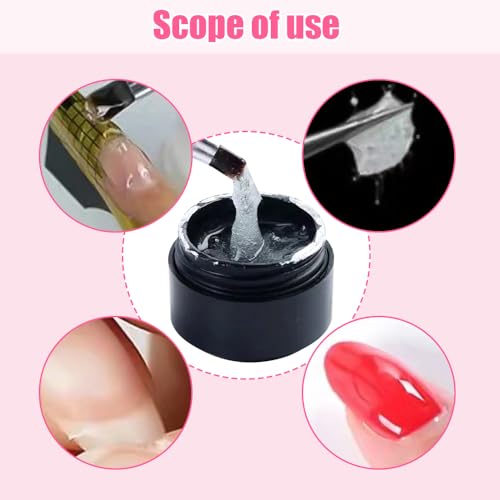Nail Repair Protection Gel, 2025 New Broken Nail Repair Kit for Natural Kit, Upgrade Instant Cracked Nail Repair Gel Nail Repair Kit for Cracked Natural Nails Quick Fix (3.5 Fl Oz)
