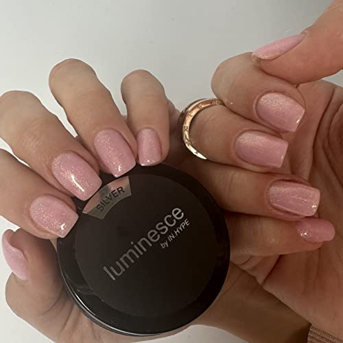 IN.HYPE Sculpting Hard Builder Gel for Nail Extension/Strengthening Luminesce Pink #2
