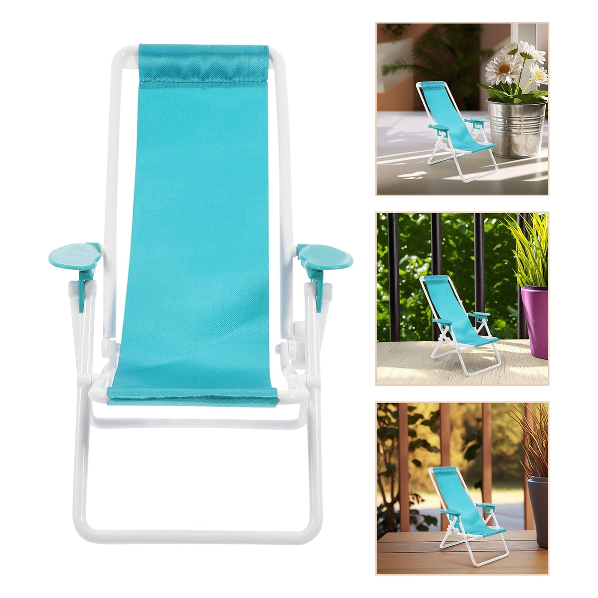 TOYMYTOY Outdoor Chair Plastic Comfortable Design 1Pack Multi