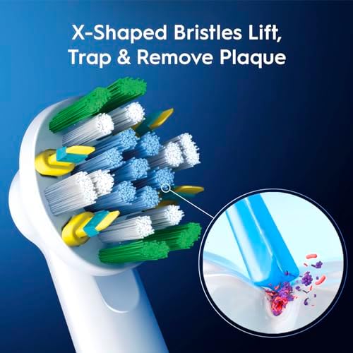 Oral-B Floss Action Replacement Electric Toothbrush Heads - 3ct