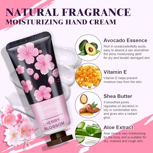 120 Pack Hand Cream Gift Set, Travel Size Lotion, Mini Hand Creams, Teacher Appreciation Gifts, Hand Cream for Dry Cracked Hands, Bulk Christmas Gifts for Coworkers Adults Women Nurse