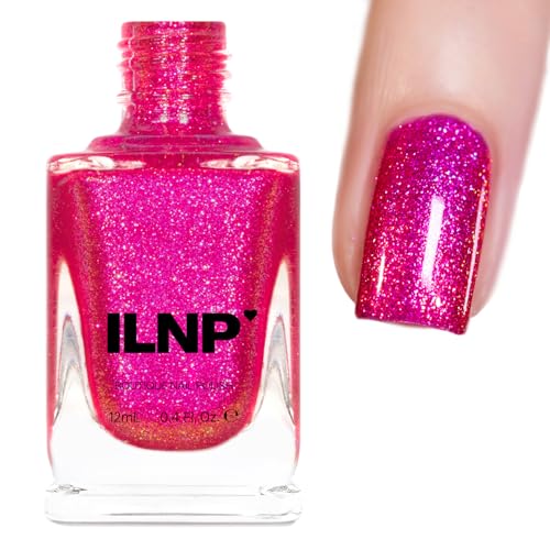 ILNP Petals - Radiant Magenta Shimmer Nail Polish
