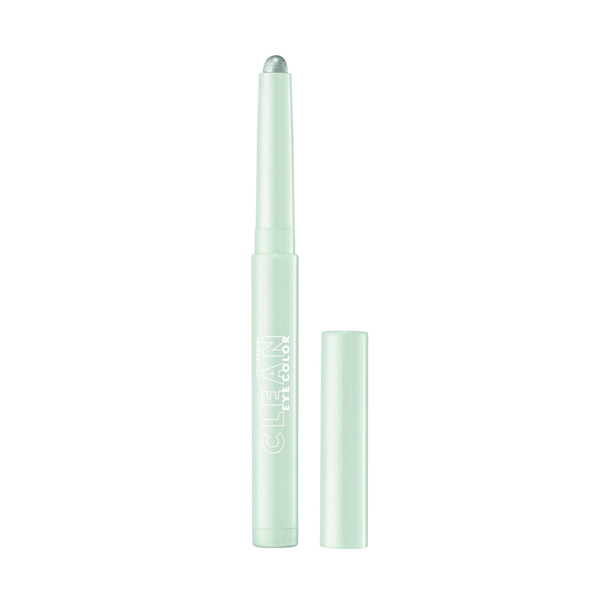 Covergirl Clean Multiline Eyeshadow Pencil, 298 Merry Mint, Vegan Formula, Shimmer Eyeshadow, Easy Application, Glides on Effortlessly, Blends Perfectly, 0.05oz