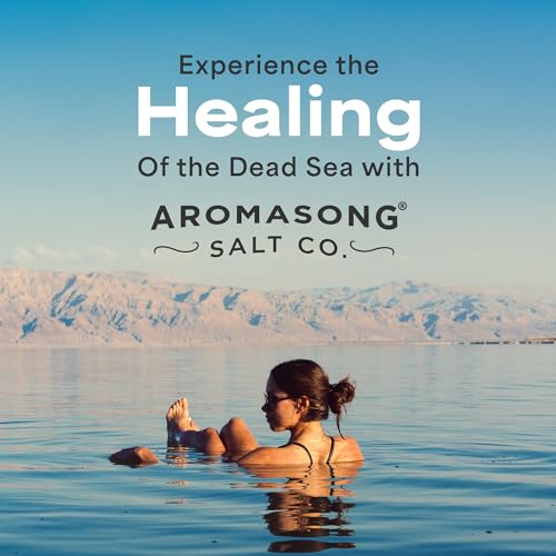 Aromasong Magnesium Flakes for Bath from The Dead Sea- 12 LB Resealable Pack Magnesium Chloride Flakes -Organic Bath Salt Muscle Relaxing Mineral Soak (Packaging May Vary)