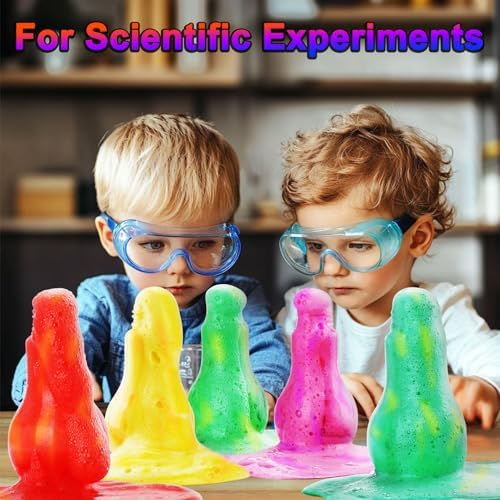 Magic Bath Bomb Powder - 8 Colorful Foams & Bubbles Fizzier Fun, Fragrance Bubble Color Potions for Kids, Scientific Bathing Time Buddy, Fun & Educational - 17.6OZ