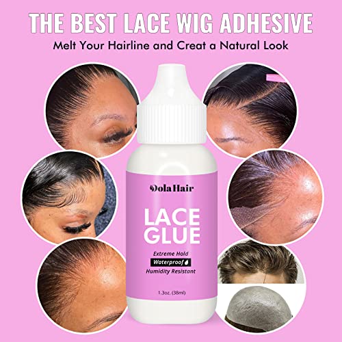 Dolahair Electric Hot Comb for Wigs Hair Straightener Electric Pressing Combs Lace Front Wigs Flat Iron Comb Lace Melting Band wig kit with hot comb wig installation kit