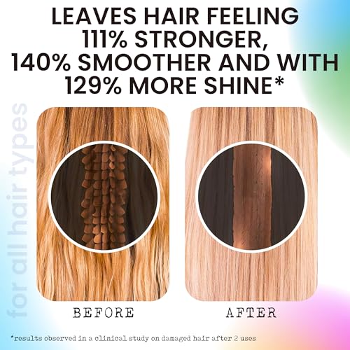Advanced Molecular Bond Repair Overnight Hair Mask | Hydrating Treatment for Dry, Damaged Hair | Strengthens All Hair Types | Professional Care for Curly Hair and Breakage Repair | Smooth Results