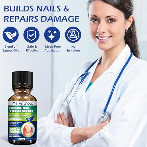 Multi-Purpose Nail Repair, Nail Solution with Tea Tree Oil for Discolored and Damaged Nails，Plant Drops for Nails Care，Discolored and Damaged Nails (1PC) ﻿