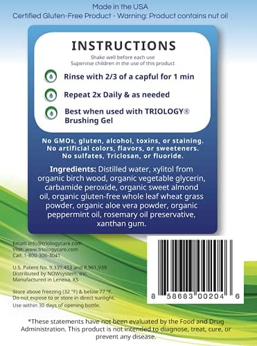 TRIOLOGY Restoring Rinse - 1 Month Supply