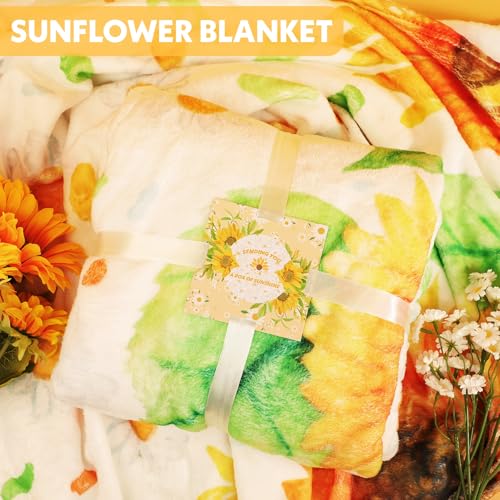 Sunflower gifts for women,Sending Sunshine Get Well Gifts for women,Sunflower Self-Care Package,Unique Birthday Basket for Women,Mother’s Day, Thank You Gifts for her,Girlfriend,Sister,Mom,Wife