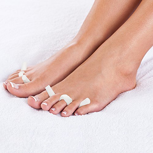 ForPro Professional Collection Cotton Toe Rope, Pedicure Toe Separator, Lint-Free, Biodegradable Cotton, 6” L, 200-Count