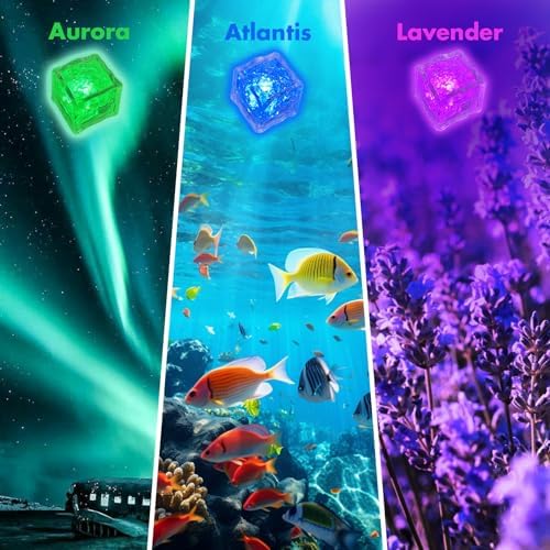 Bath Bombs for Kids with Surprise Toys Inside, 8 Pcs 3.5 Oz Light Up Bath Bombs Gift Set with Essential Oils, Handmade Spa Moisturizing Bath Bombs for Women Relaxing, Birthday, Party, Christmas