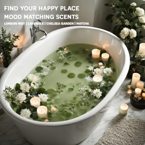 Plantful™ Organic Handmade Bath Bombs for Women, 12 Gift Sets, Large, Shea Butter Moisturizing, Essential Oils, Bubble Bath for Kids, Perfect Gifts for Women Men, Safe Bath Bombs for Kids